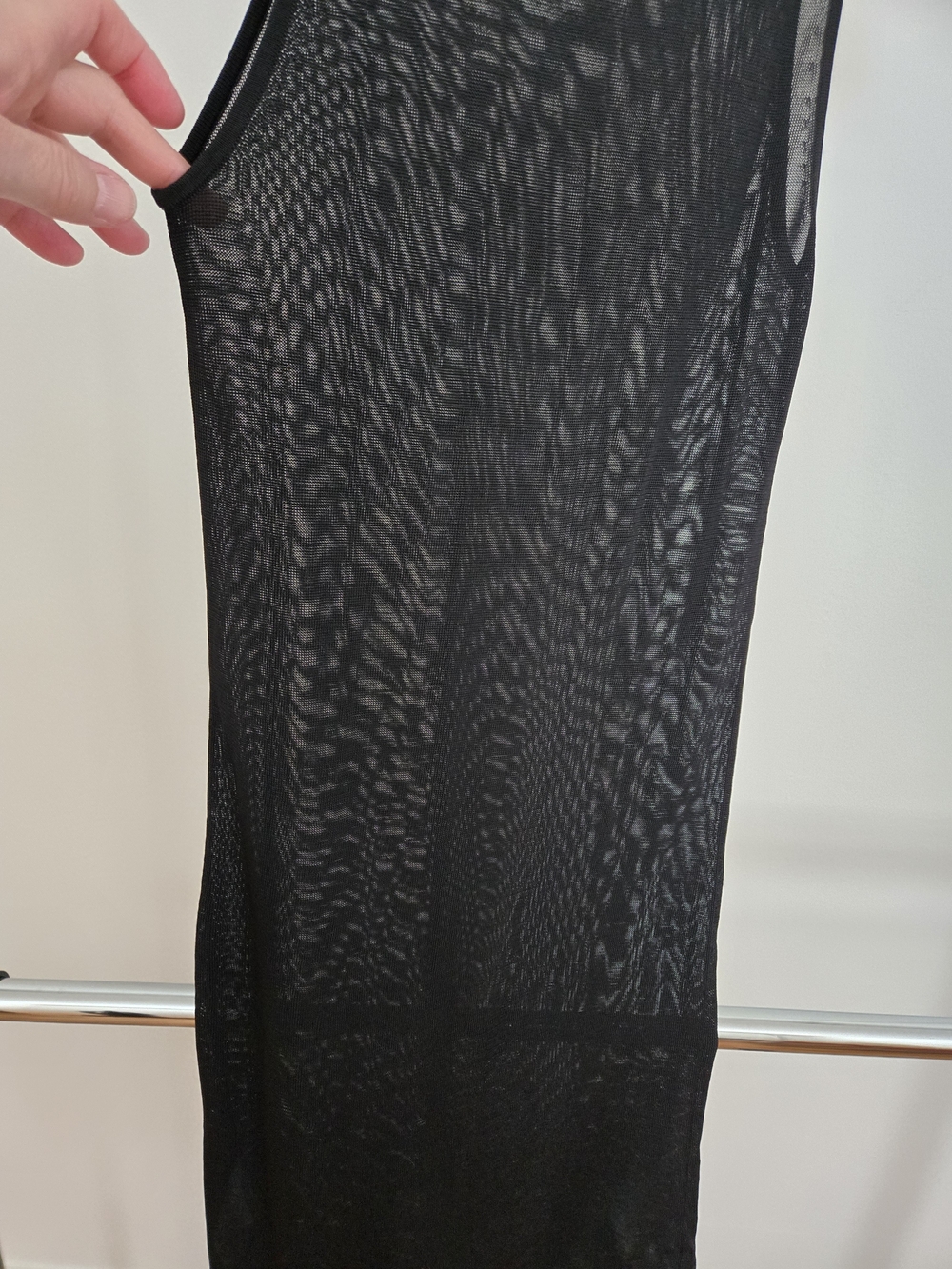 3.1 Phillip Lim Sheer Black Sleeveless Mini Dress - Picture 4 of 8
